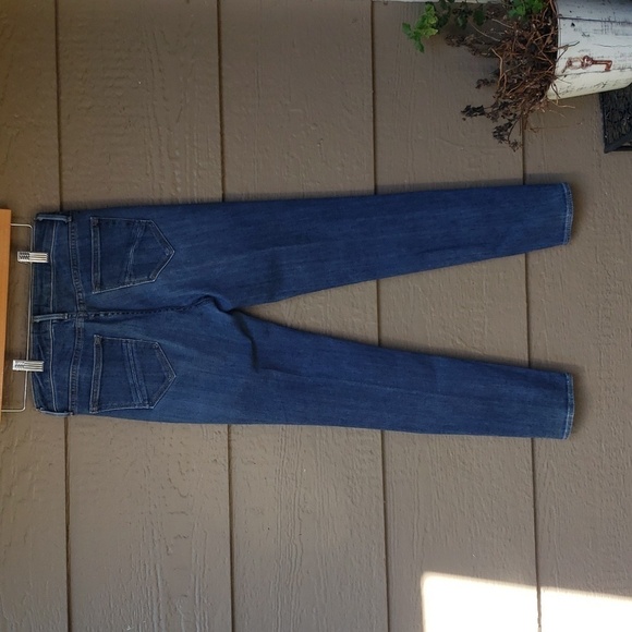 FP FREE PEOPLE Driftwood Jackie High Rise Skinny Jeans in Dark Wash 26X28 - Picture 11 of 12